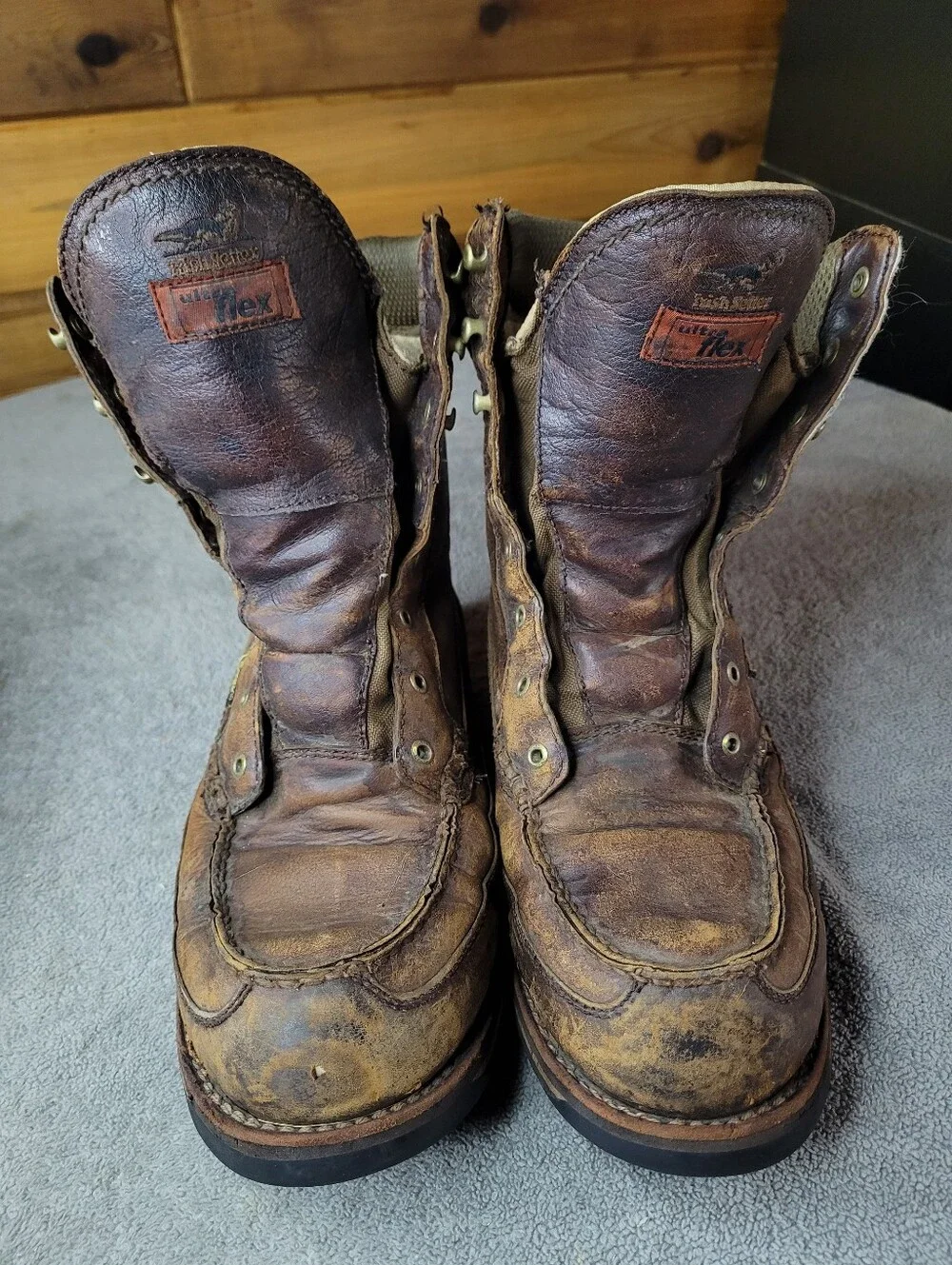 Red Wing Irish Setter Boots Mens 11 EE Brown Leather Insulated Hunting Gore Tex